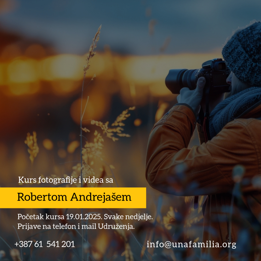 Kurs fotografije i videa